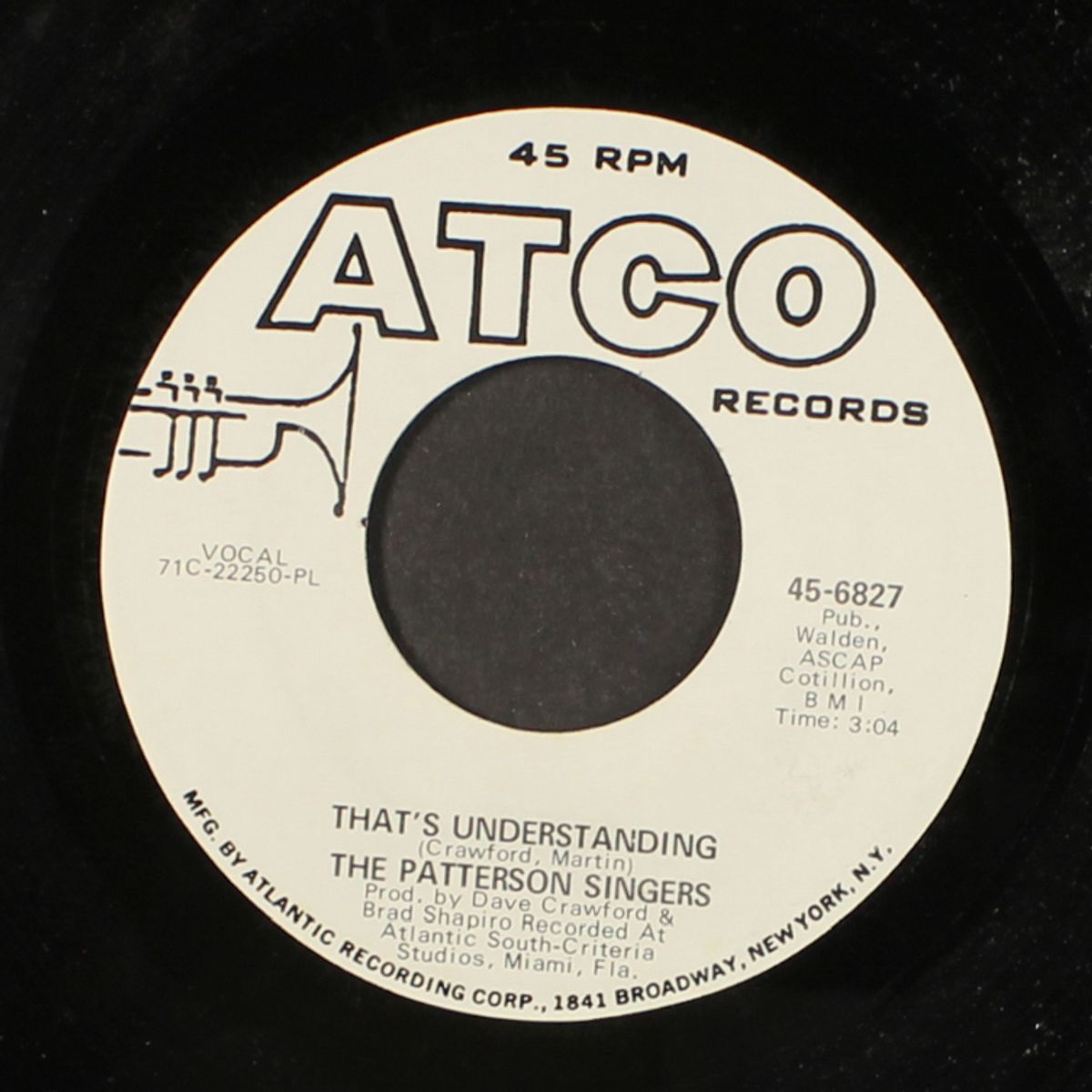 working together / that's understanding by PATTERSON SINGERS