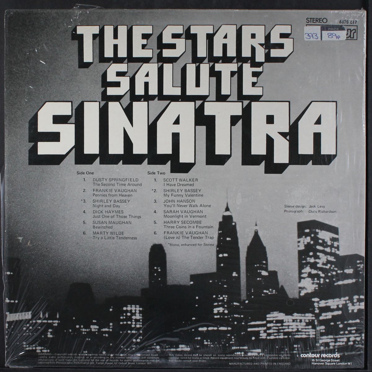 the stars salute sinatra by VARIOUS