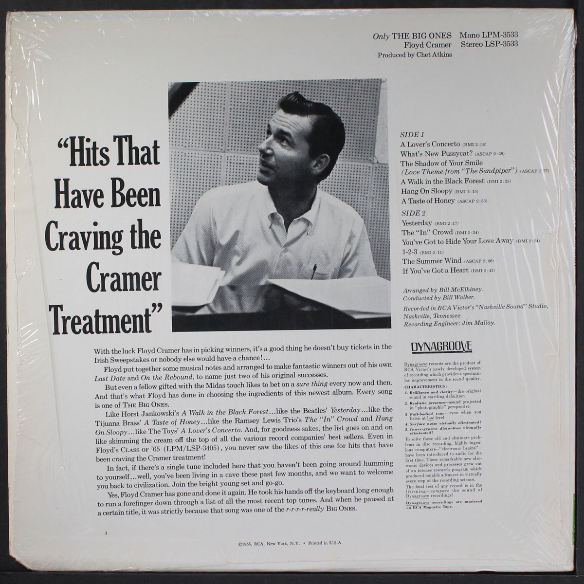 only the big ones by FLOYD CRAMER