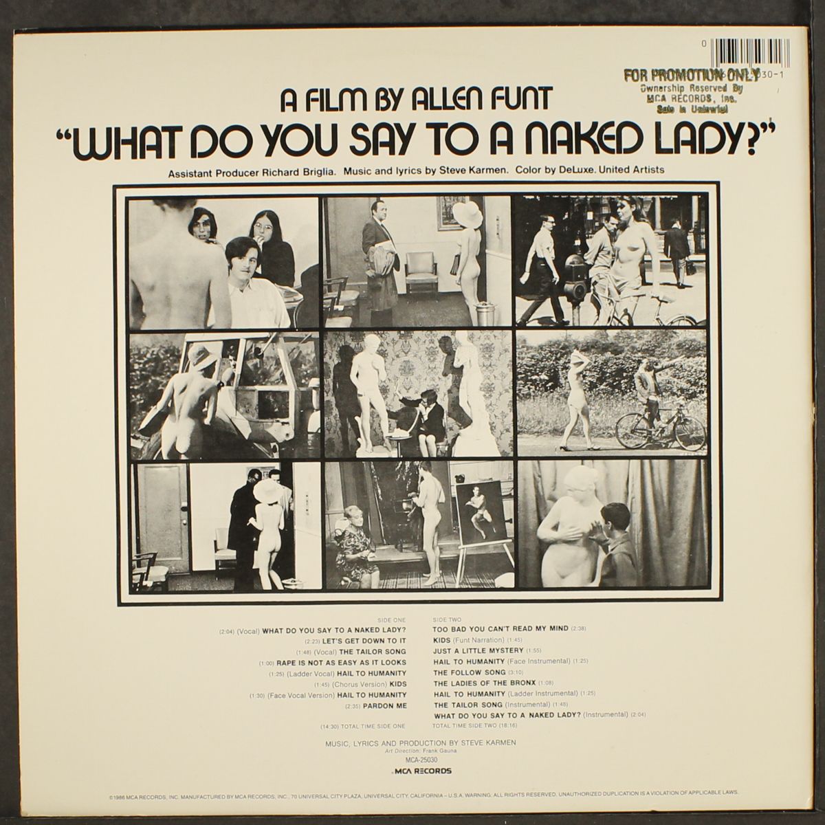 what do you say to a naked lady? by SOUNDTRACK