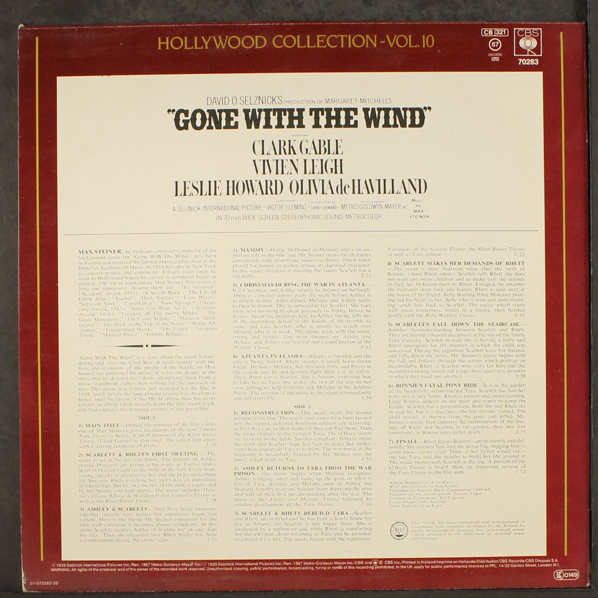 gone with the wind by SOUNDTRACK
