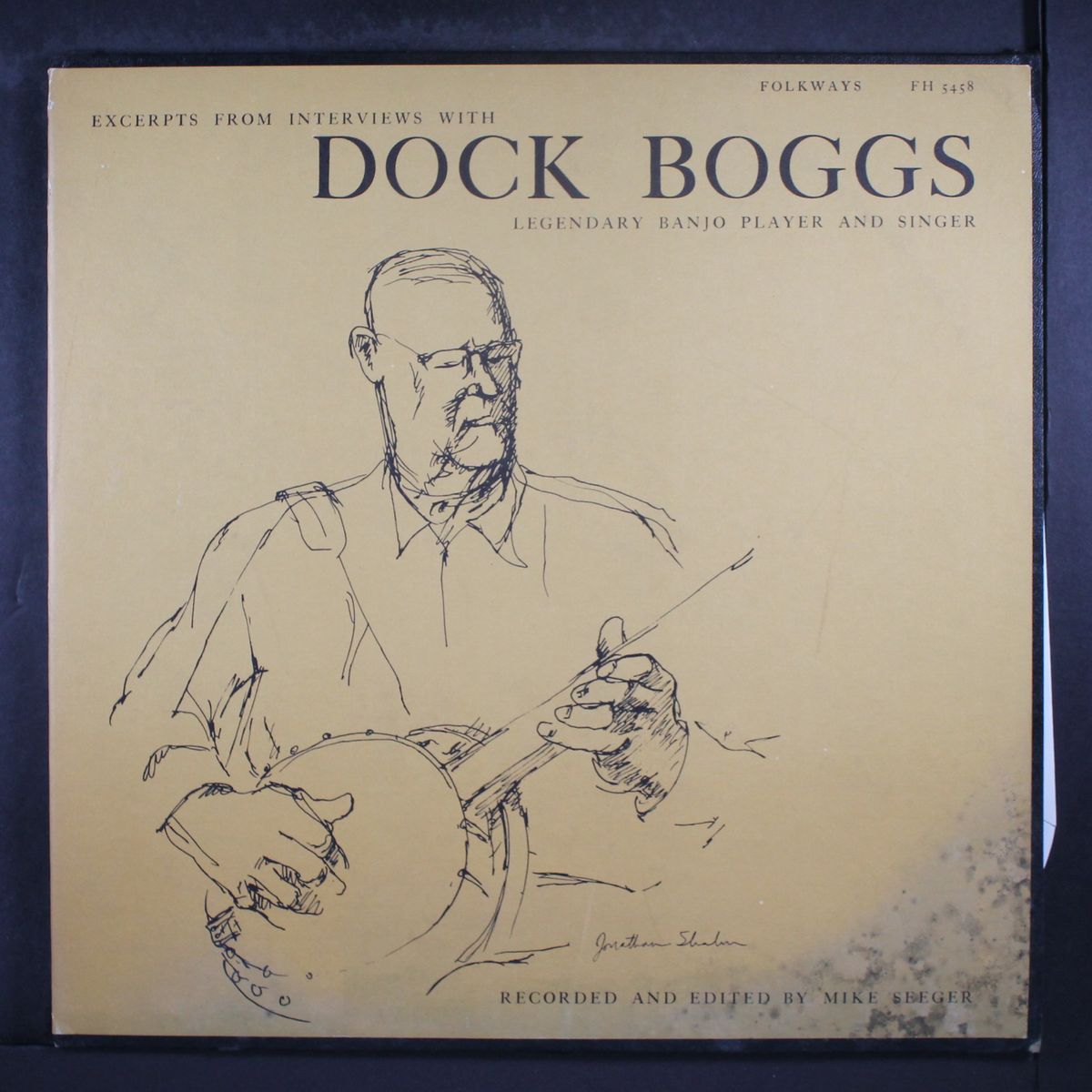 excerpts from interviews with by DOCK BOGGS