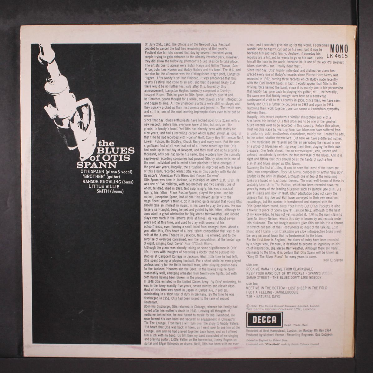 the blues of by OTIS SPANN