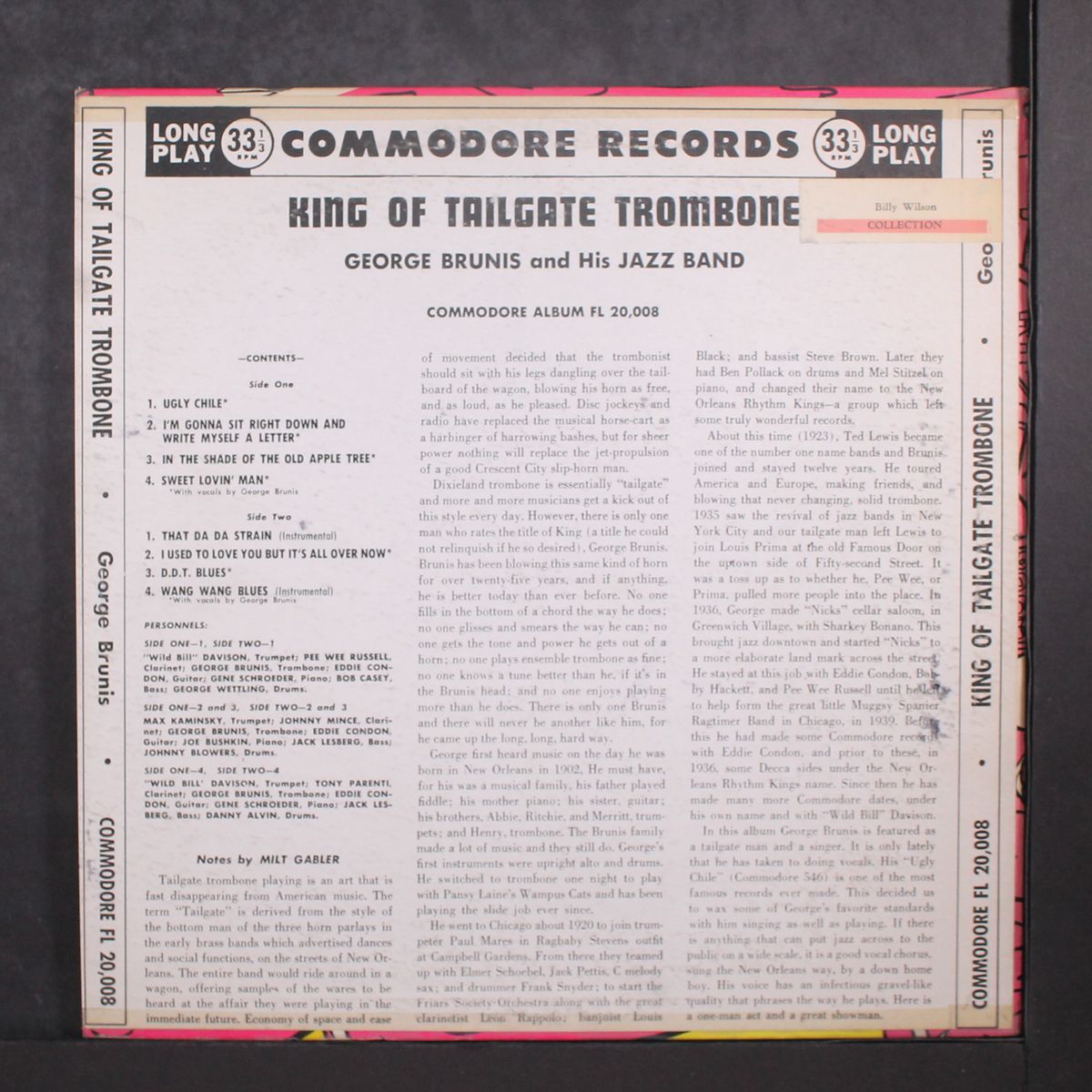 king of the tailgate trombone by GEORGE BRUNIS