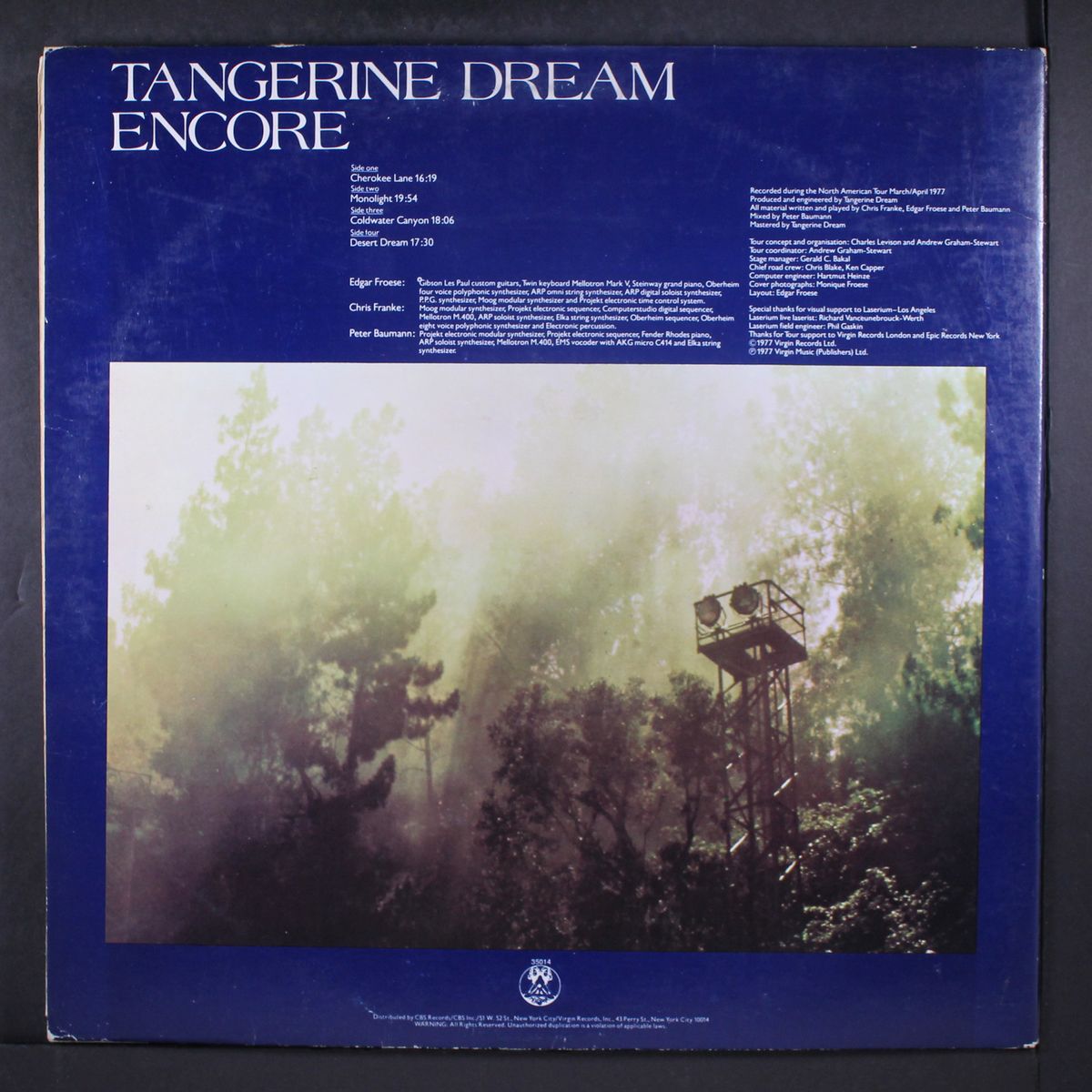 encore by TANGERINE DREAM