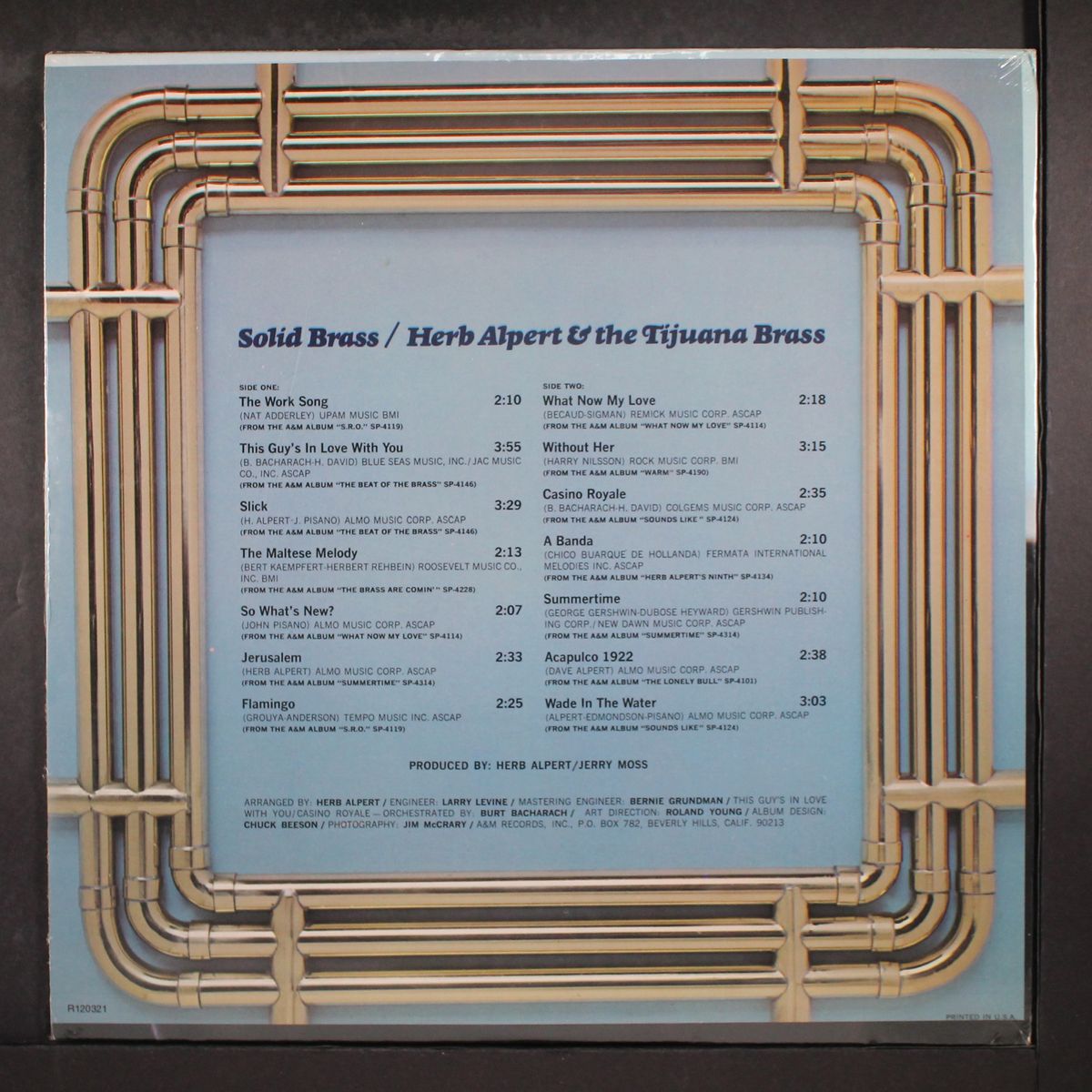 solid brass by HERB ALPERT & TIJUANA BRASS