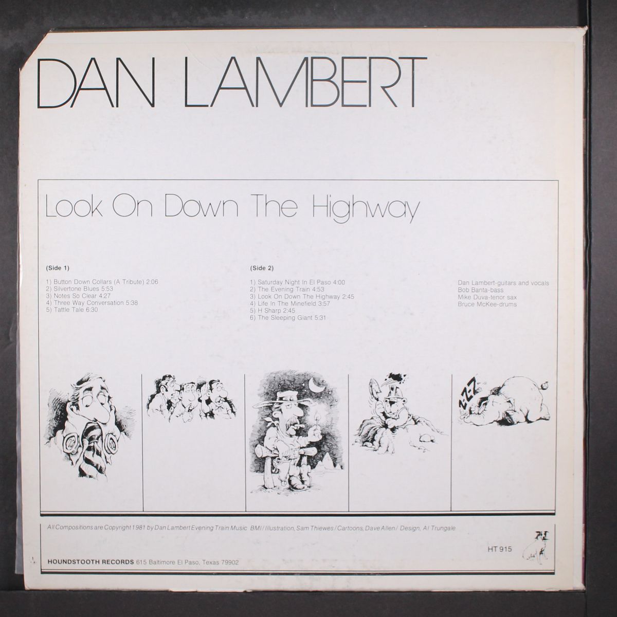 look on down the highway by DAN LAMBERT