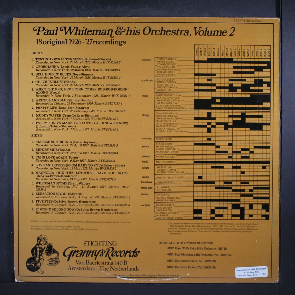 paul whiteman & his orchestra, vol. 2 by PAUL WHITEMAN