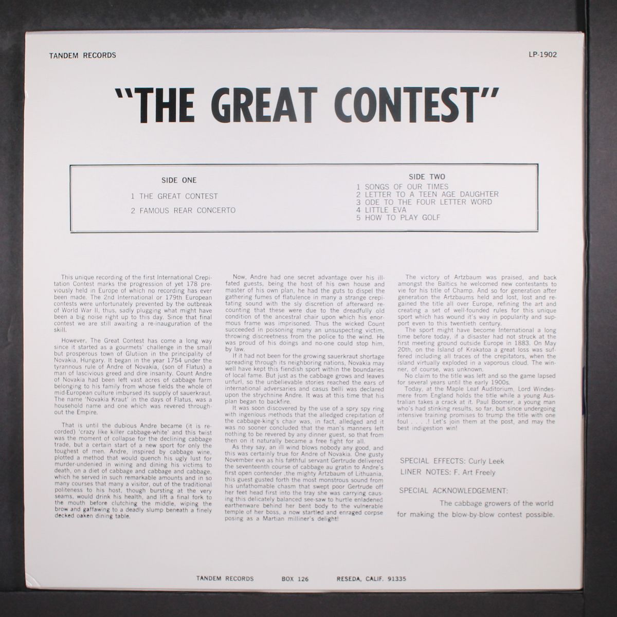 the great contest by UNKNOWN ARTIST
