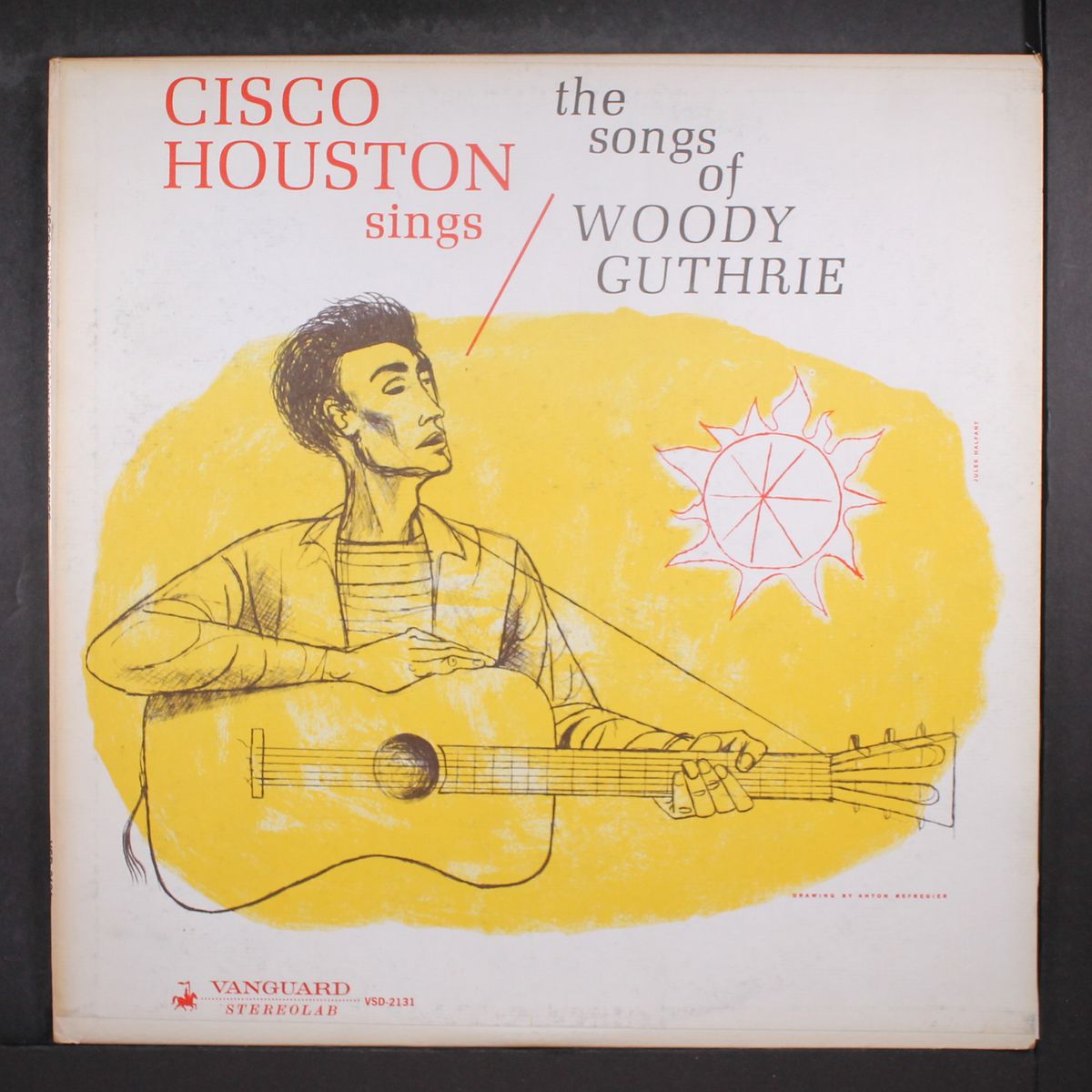 sings the songs of woody guthrie by CISCO HOUSTON