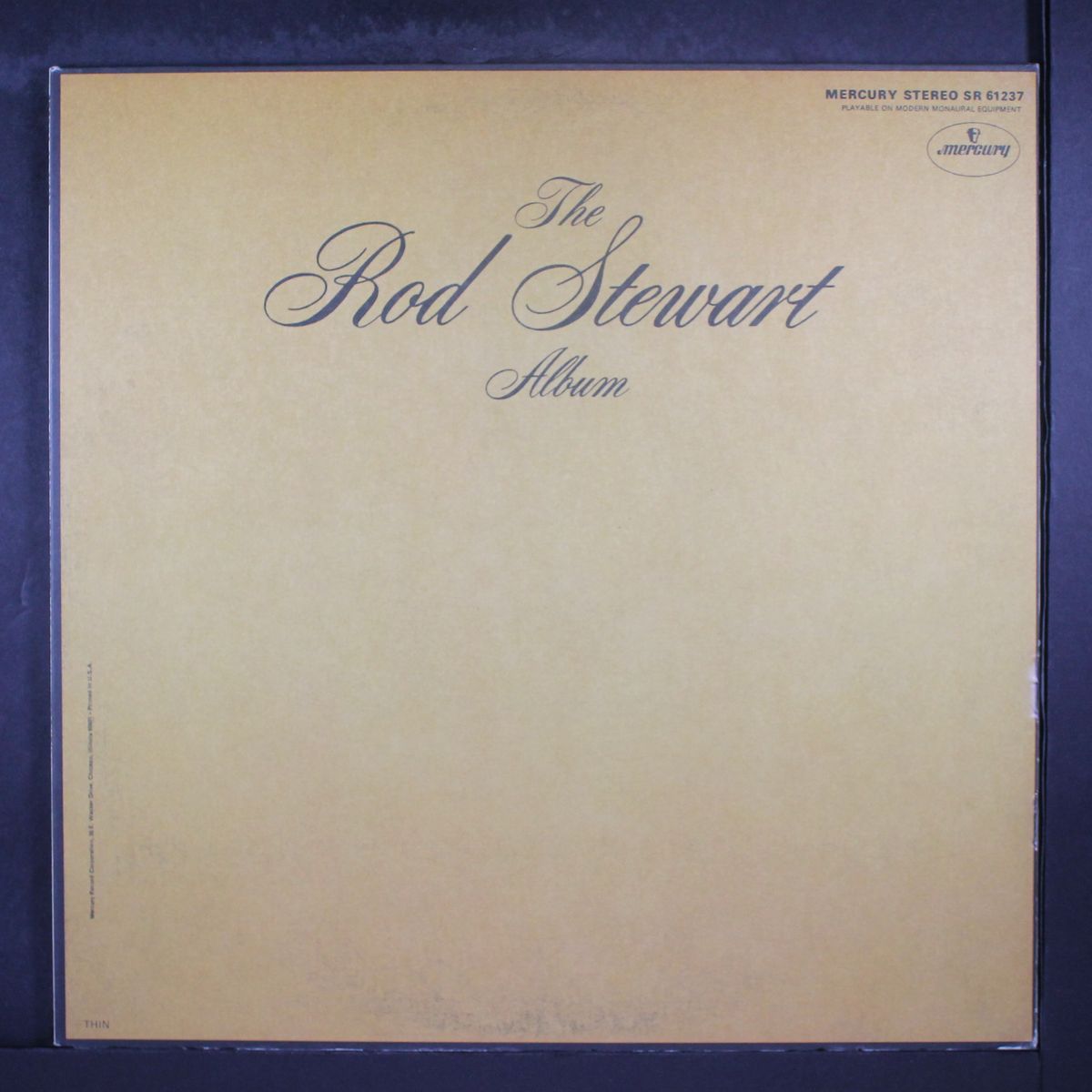 the rod stewart album by ROD STEWART