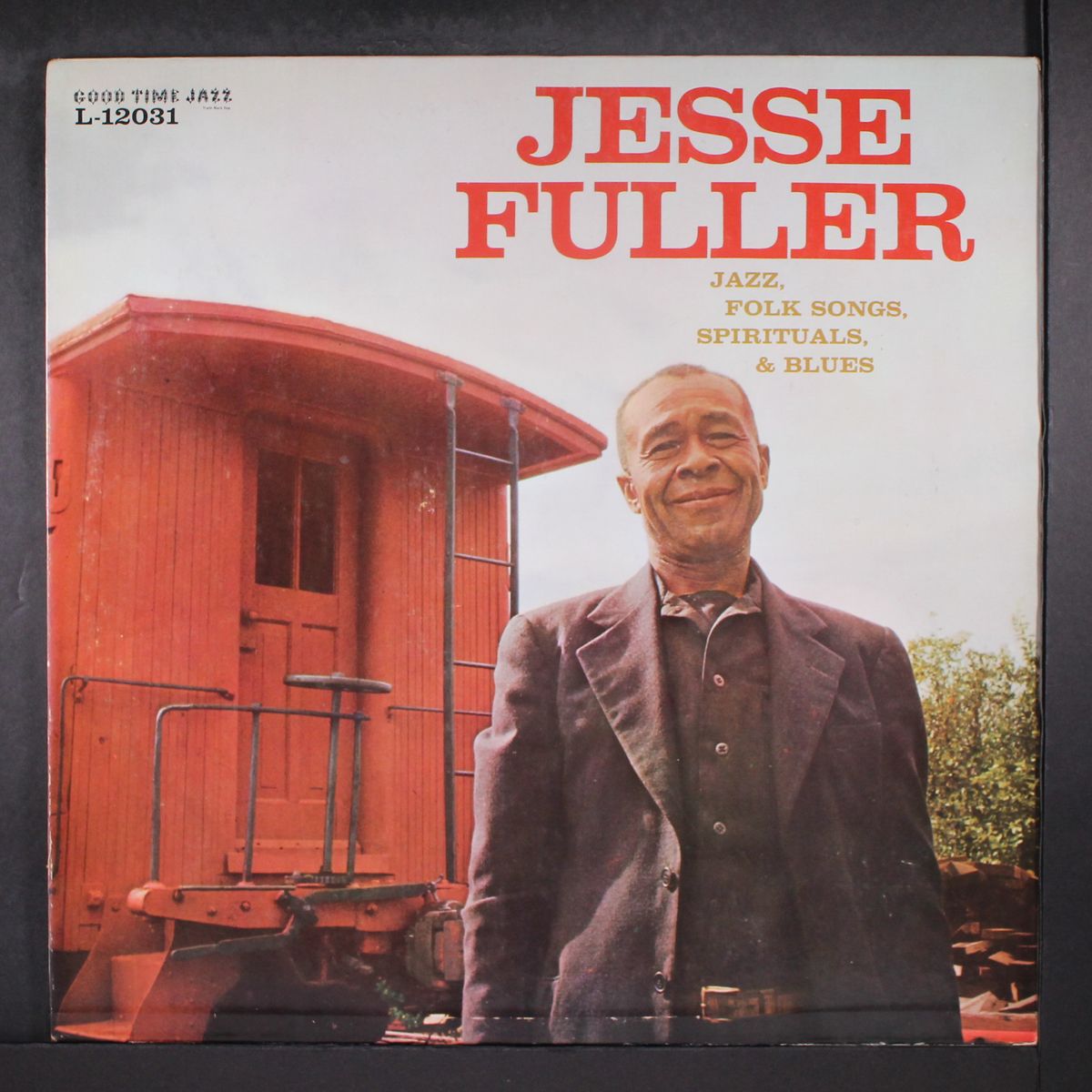 jazz, folk songs, spirituals & blues by JESSE FULLER