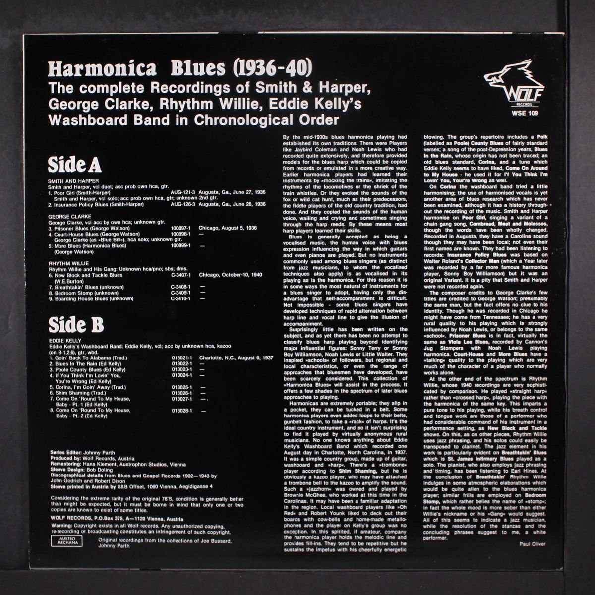 harmonica blues, 1936-40 by VARIOUS