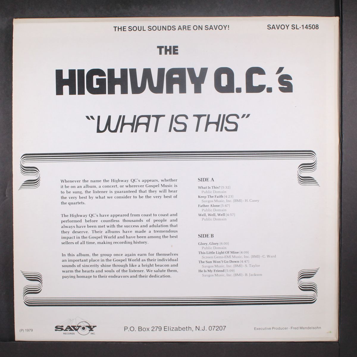 what is this by HIGHWAY Q.C.'S