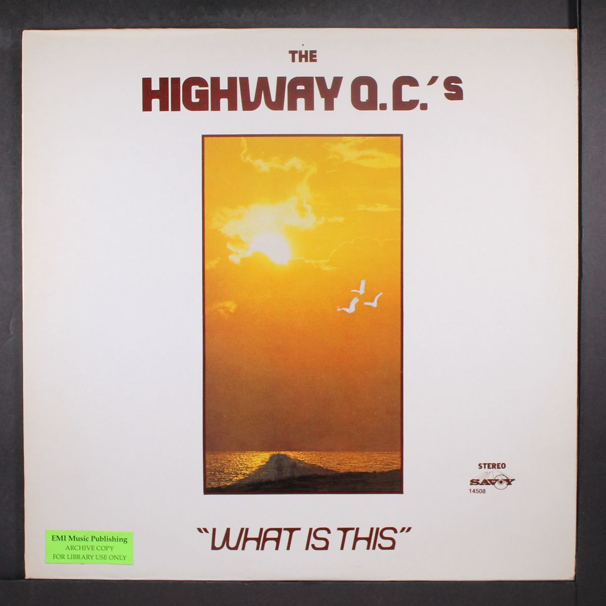 what is this by HIGHWAY Q.C.'S
