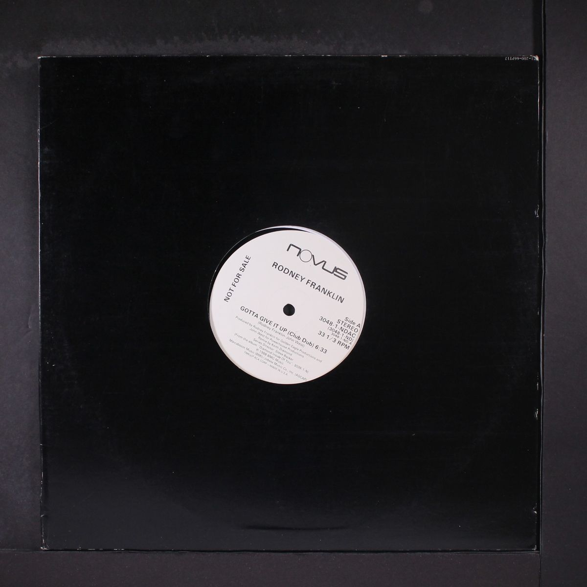 gotta give it up by RODNEY FRANKLIN