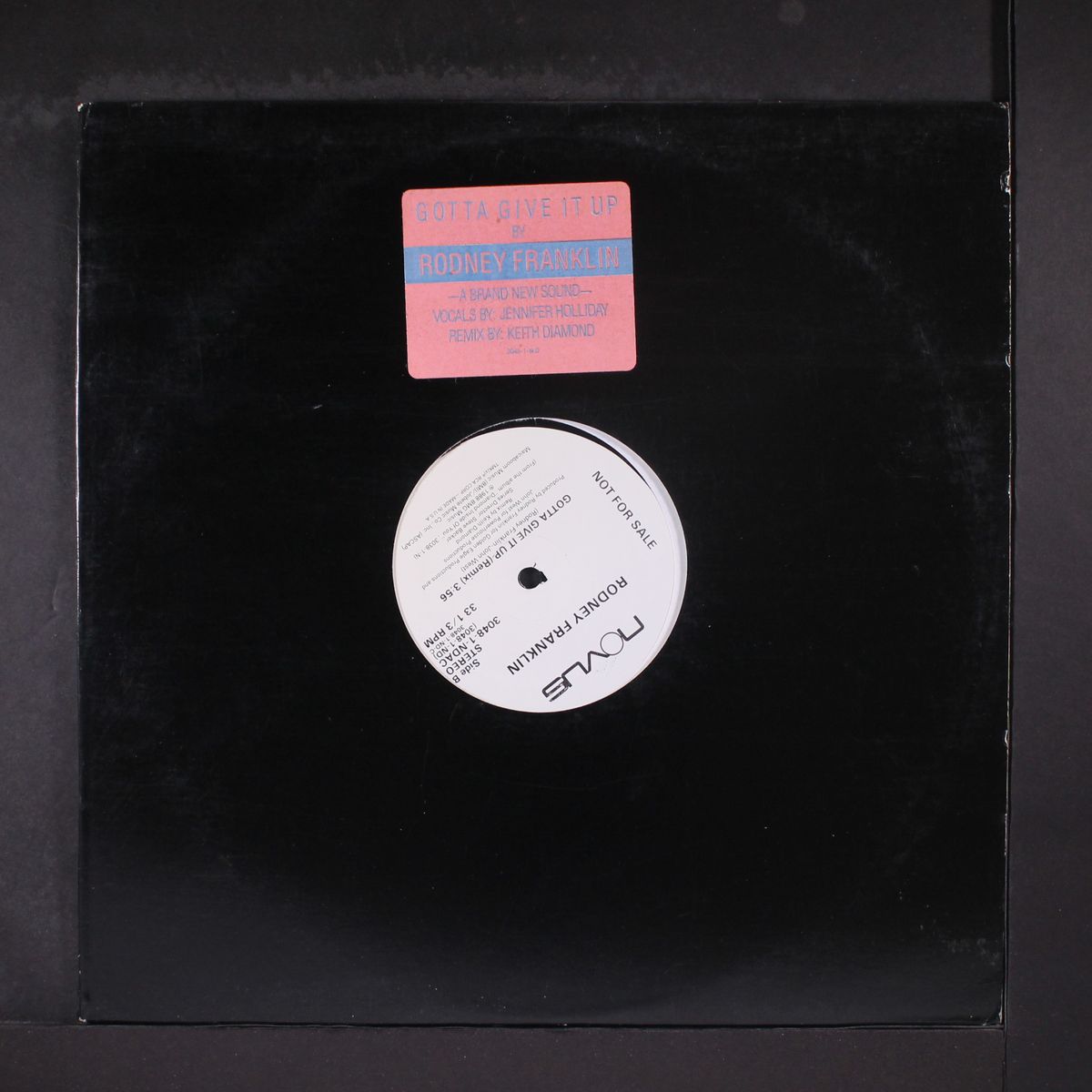 gotta give it up by RODNEY FRANKLIN