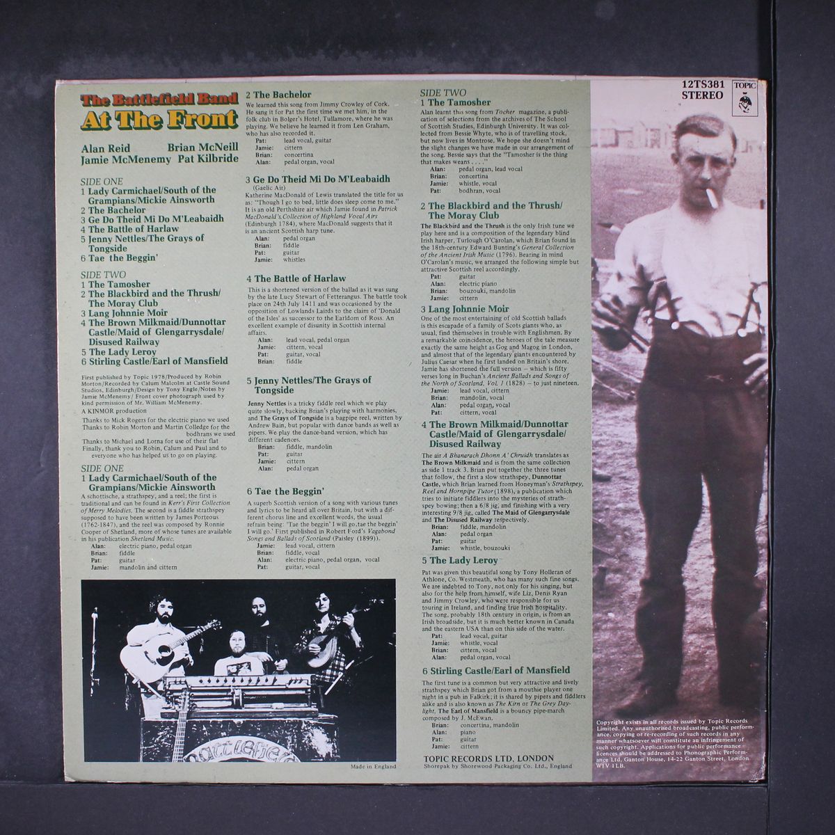 at the front by BATTLEFIELD BAND