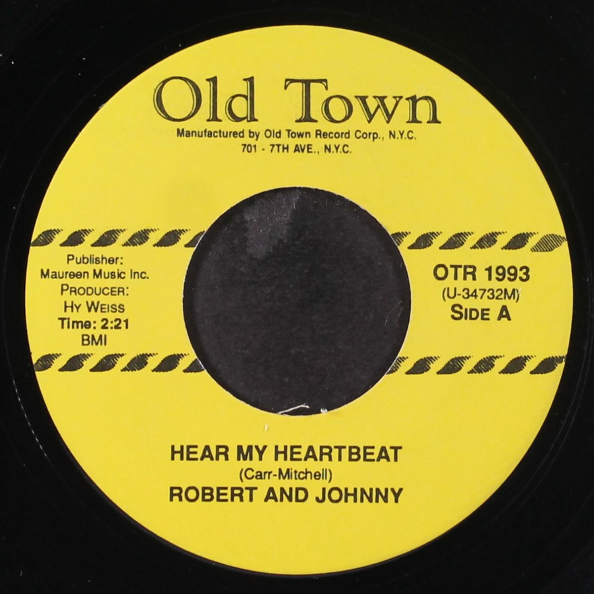 hear my heartbeat / eternity with you by ROBERT & JOHNNY