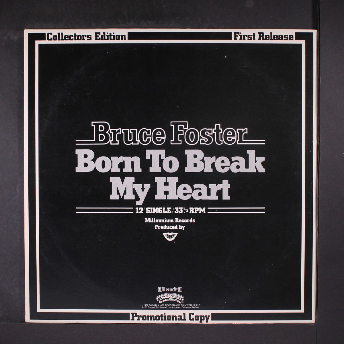 born to break my heart by BRUCE FOSTER