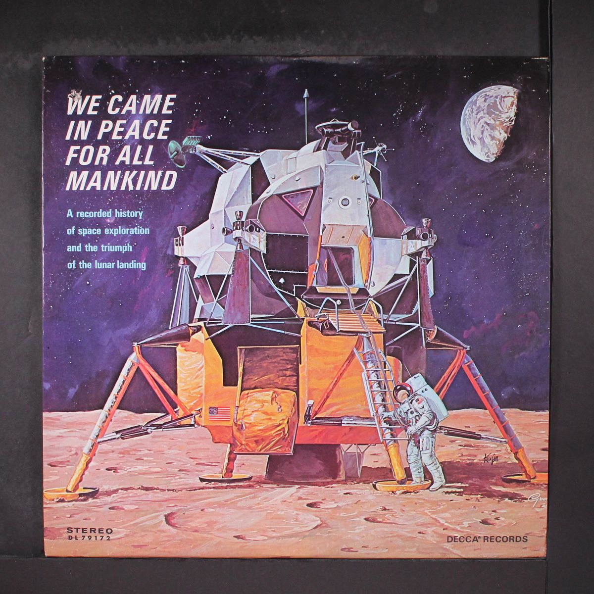 we came in peace for all mankind by PETER THOMAS