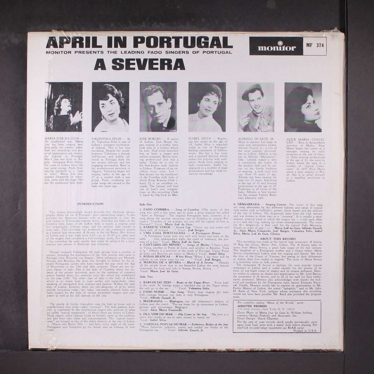 april in portugal: a severa by VARIOUS