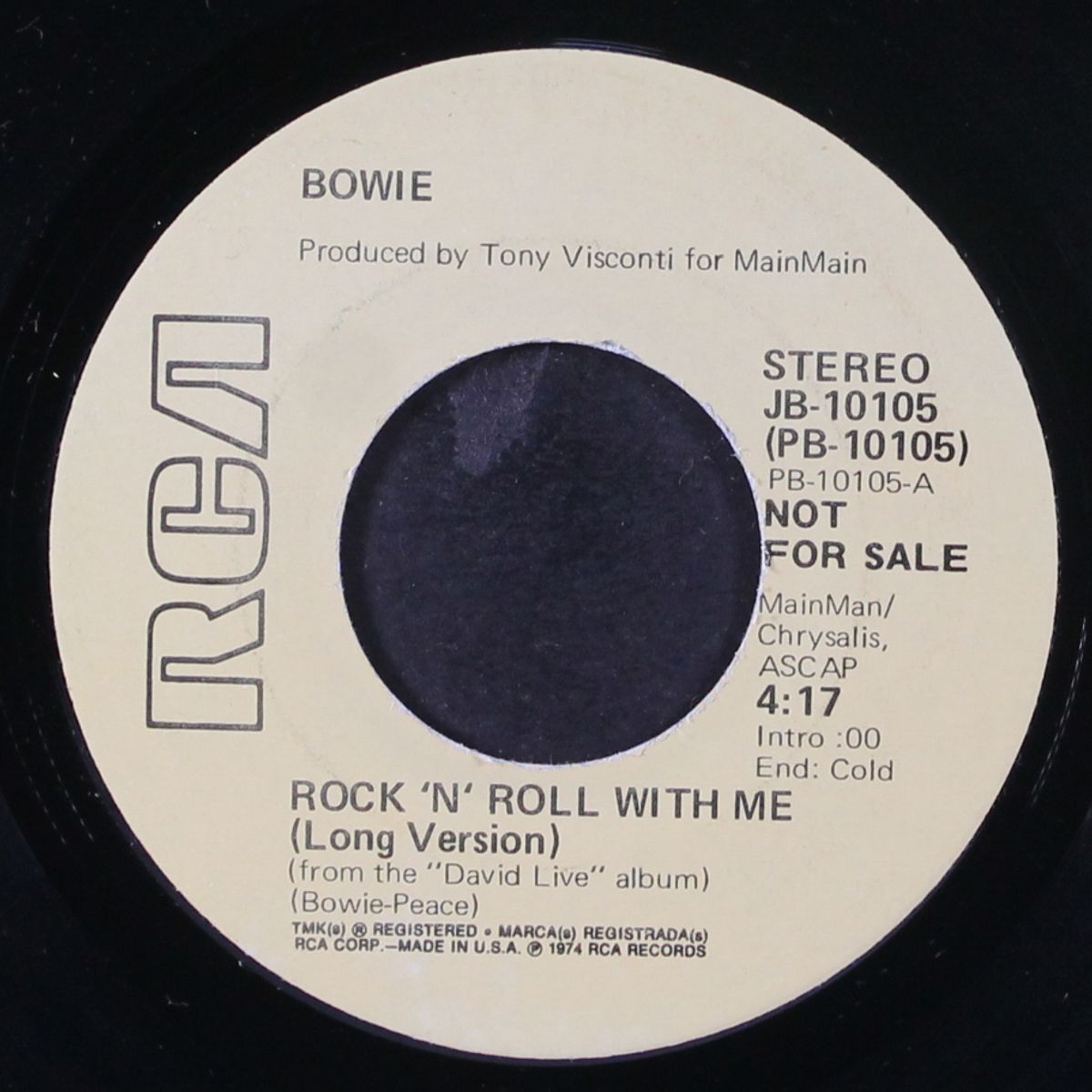 rock 'n' roll with me / short by DAVID BOWIE
