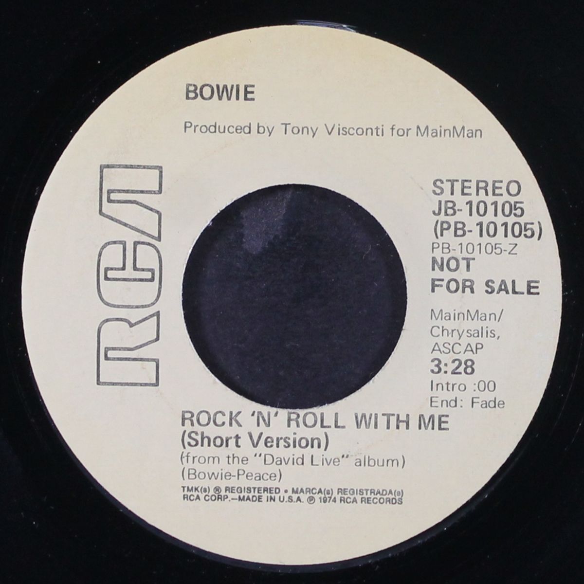 rock 'n' roll with me / short by DAVID BOWIE
