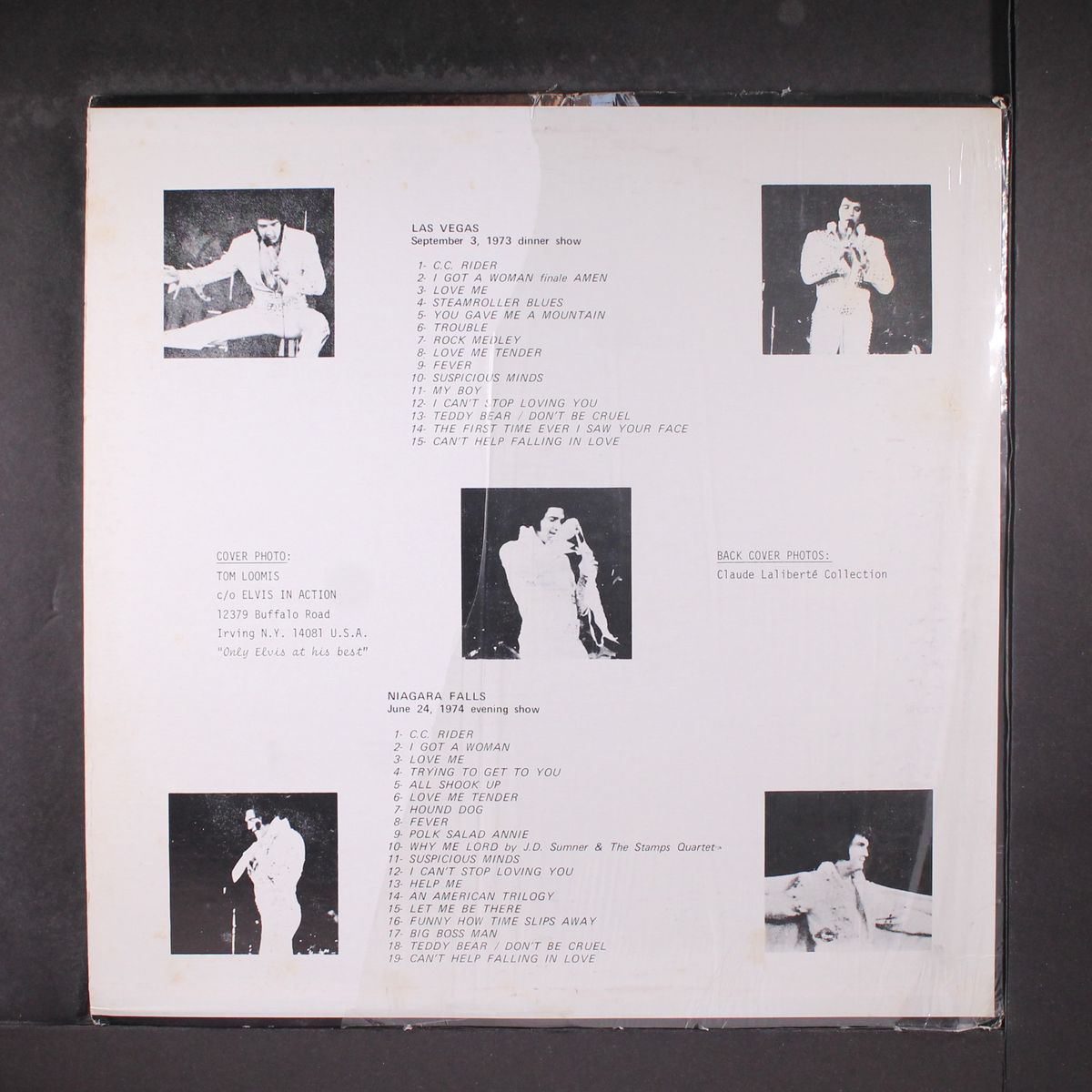 from las vegas to niagra falls by ELVIS PRESLEY