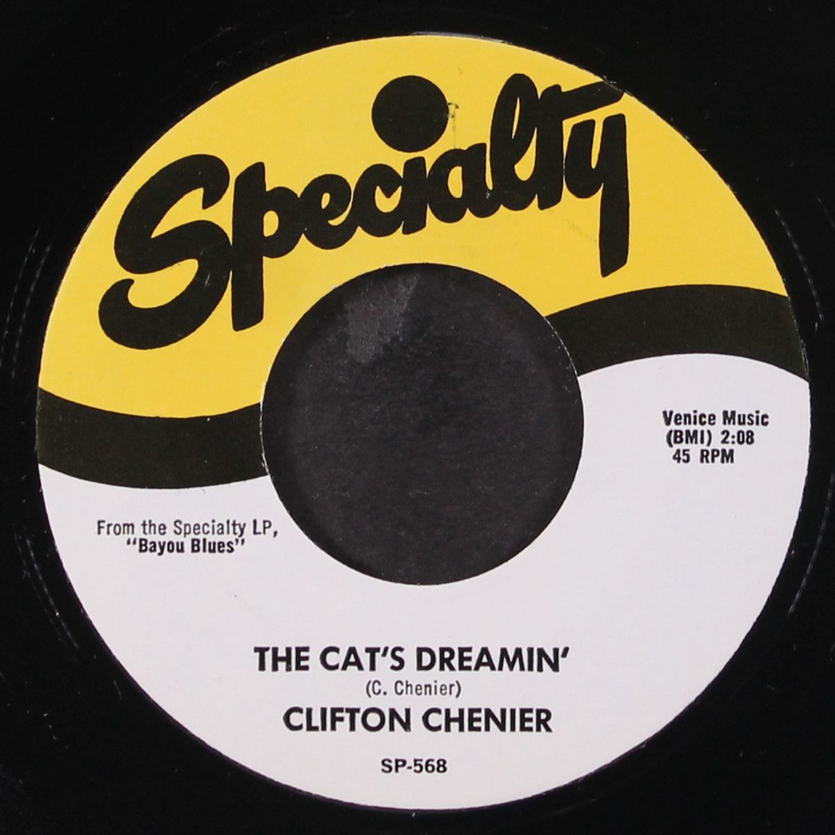 squeeze box boogie / the cat's dreamin' by CLIFTON CHENIER