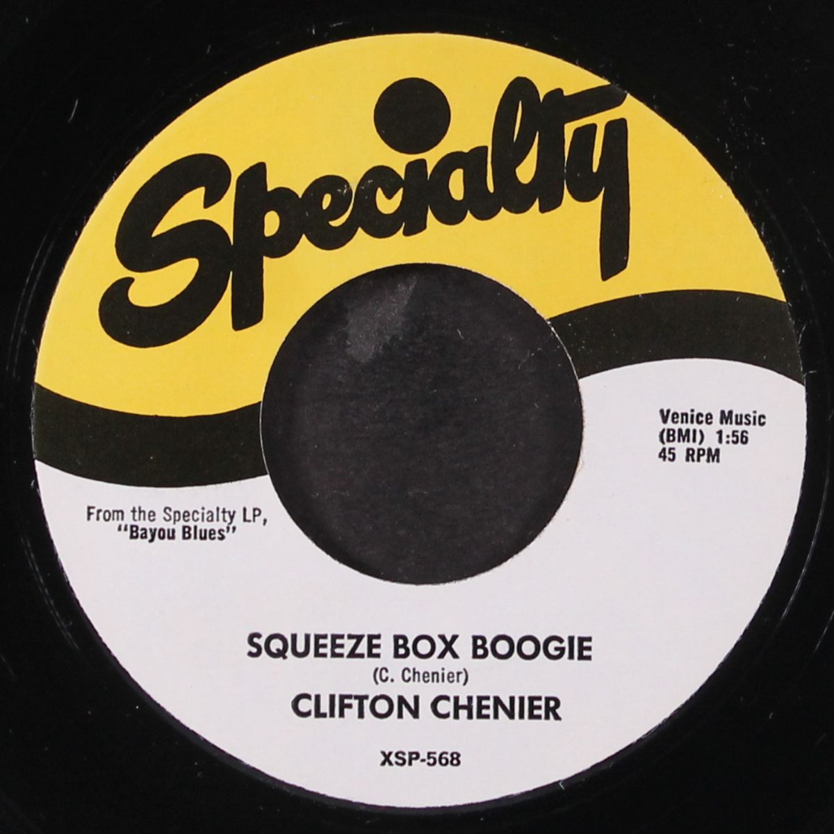 squeeze box boogie / the cat's dreamin' by CLIFTON CHENIER