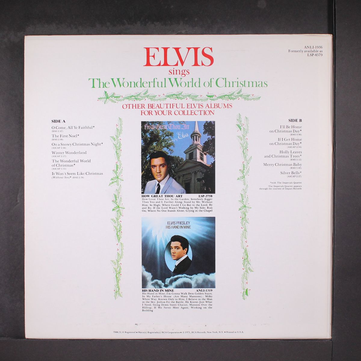 the wonderful world of christmas by ELVIS PRESLEY