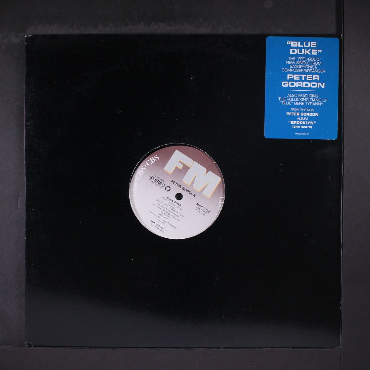 blue duke / same by PETER GORDON
