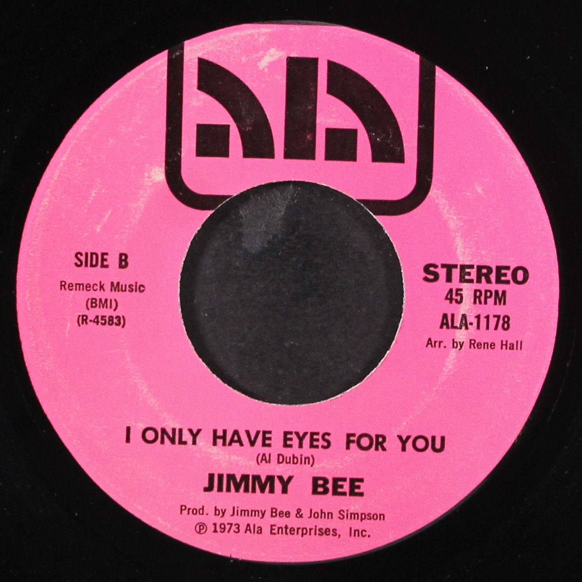 the outside man / i only have eyes for you by JIMMY BEE