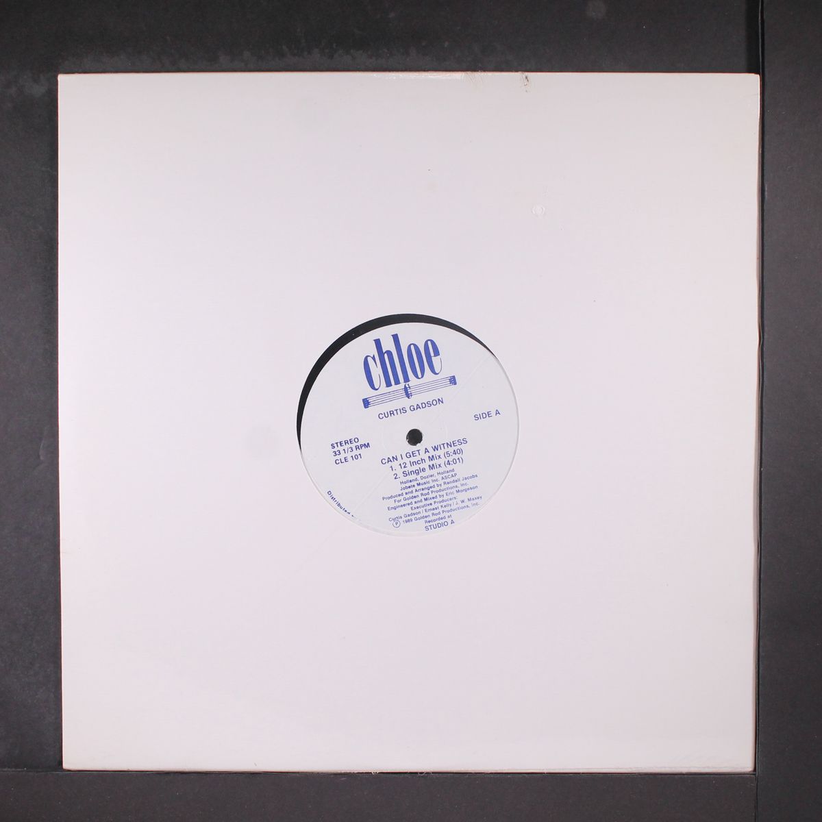can i get a witness / listen to my heartbeat by CURTIS GADSON