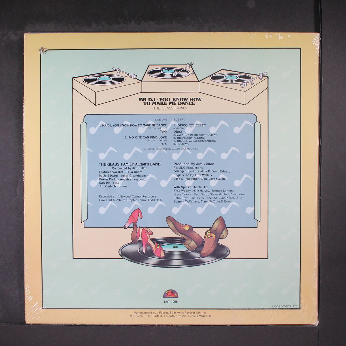 mr. dj, you know how to make me dance by GLASS FAMILY