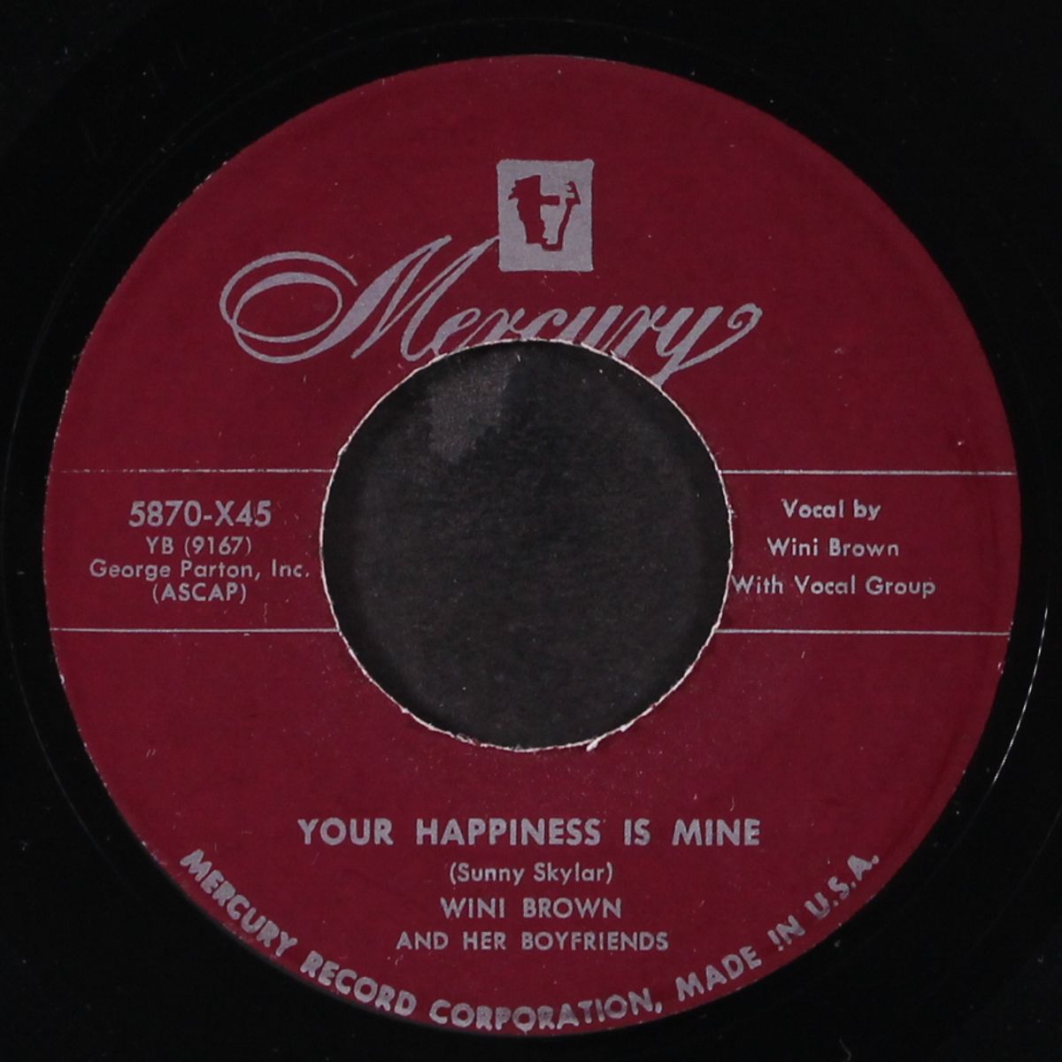here in my heart / your happiness is mine by WINI BROWN & BOYFRIENDS