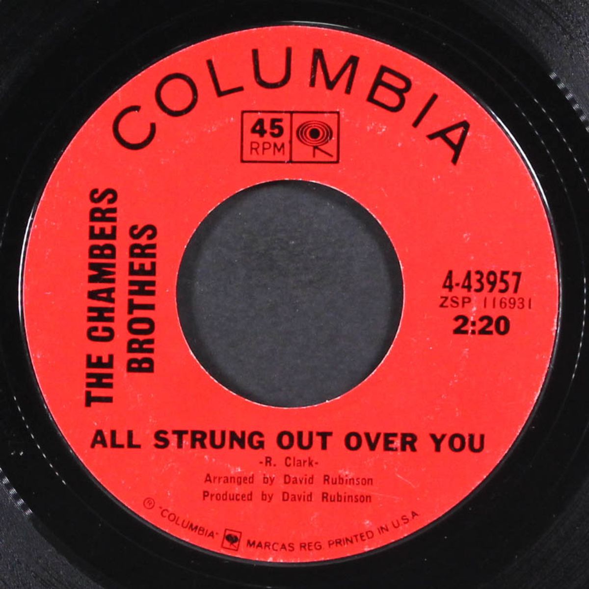 all strung out over you / falling in love by CHAMBERS BROTHERS