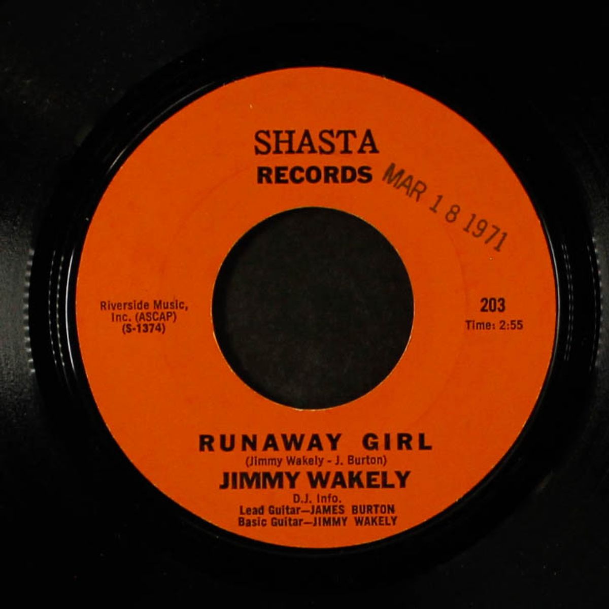 runaway girl / detour by JIMMY WAKELY