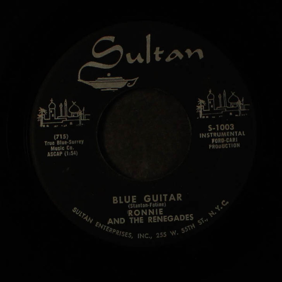 mad / blue guitar by SOCIAL OUTCASTS / RONNIE & RENEGADES