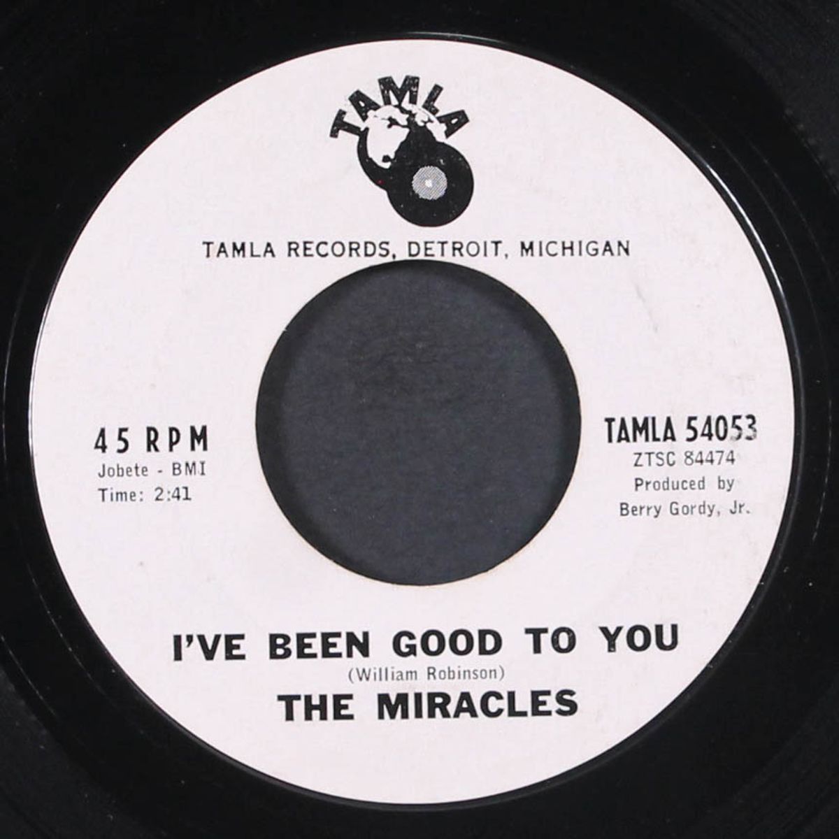 what's so good about good-by / i've been good to you by MIRACLES