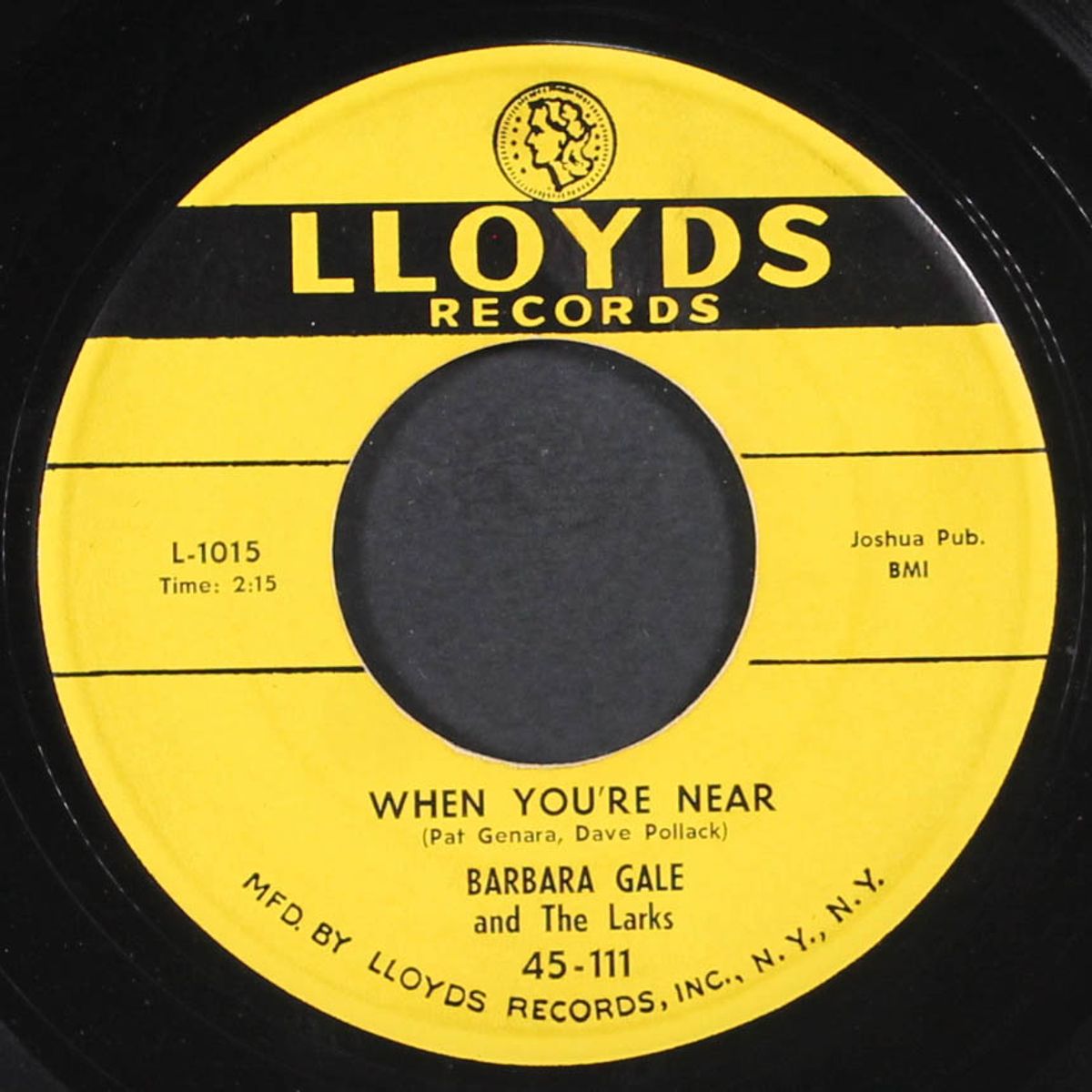 when you're near / who walks in by BARBARA GALE & LARKS