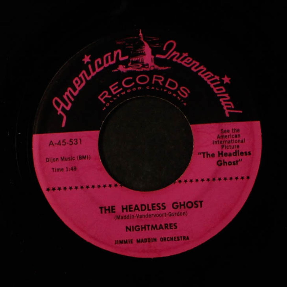 the headless ghost / horrors of the black museum by NIGHTMARES