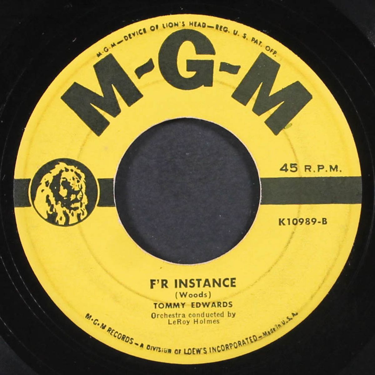 the morningside of the mountain / f'r instance by TOMMY EDWARDS