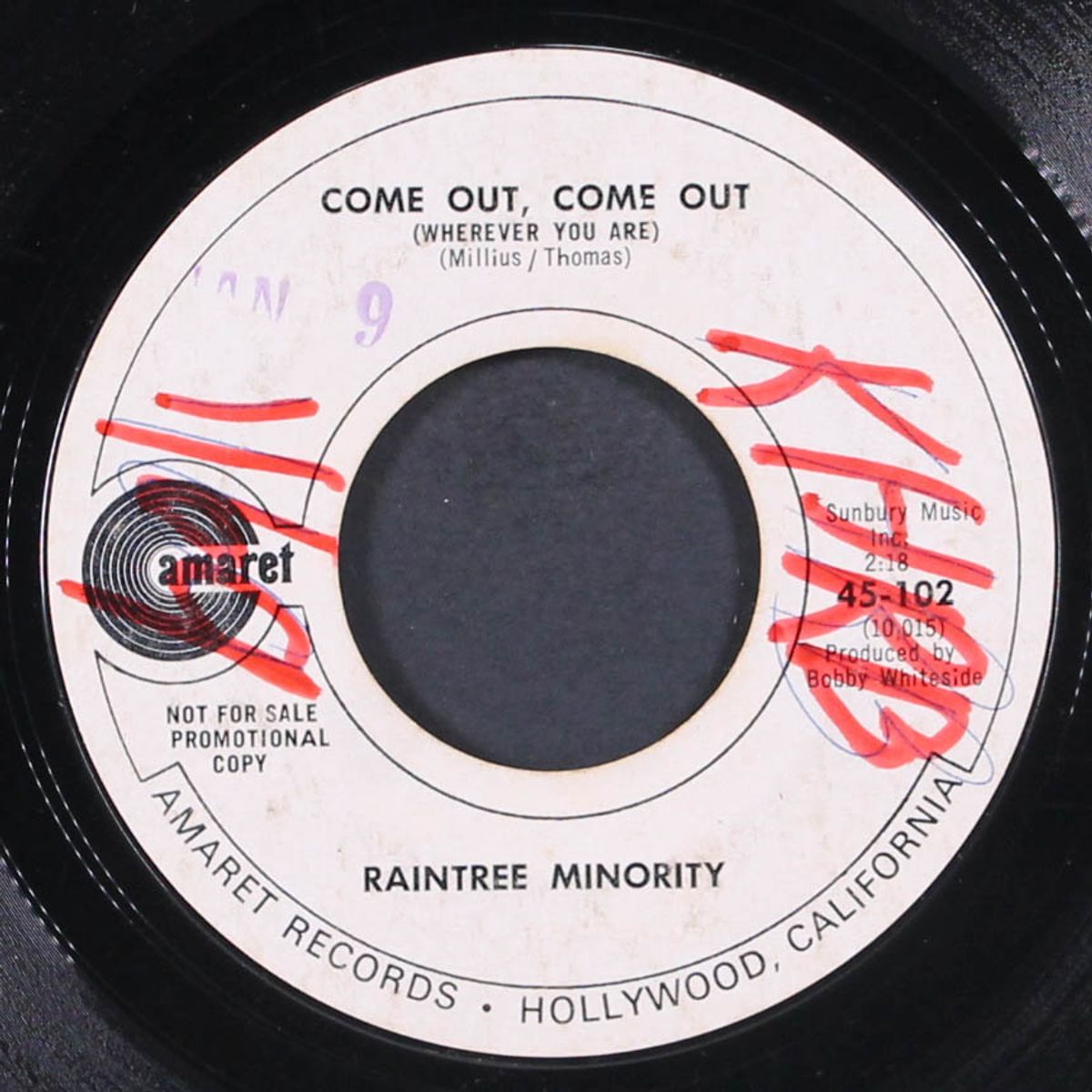 you're just what i was looking for today / come out come out by RAINTREE MINORITY