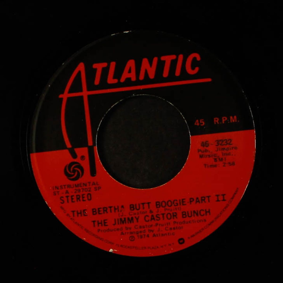 bertha butt boogie / part ii by JIMMY CASTOR BUNCH