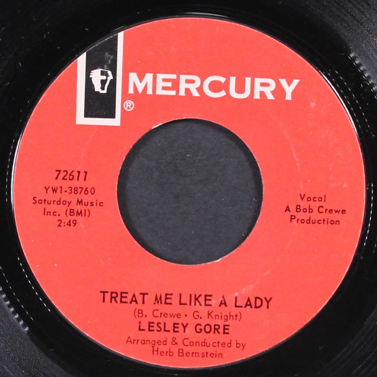 treat me like a lady / maybe now by LESLEY GORE