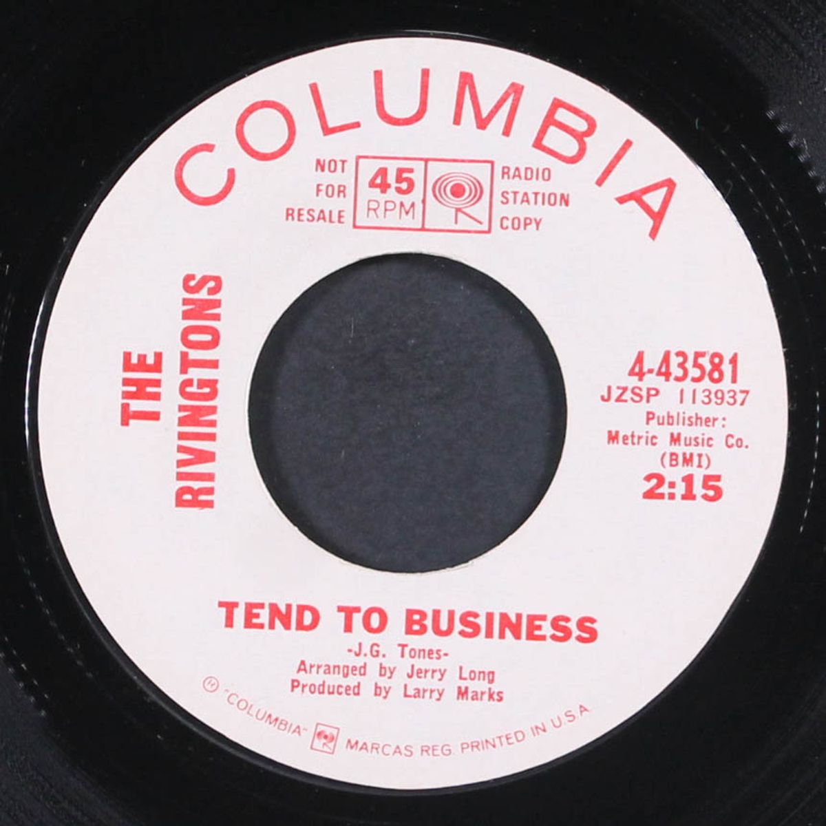 tend to business / a rose growing in the ruins by RIVINGTONS