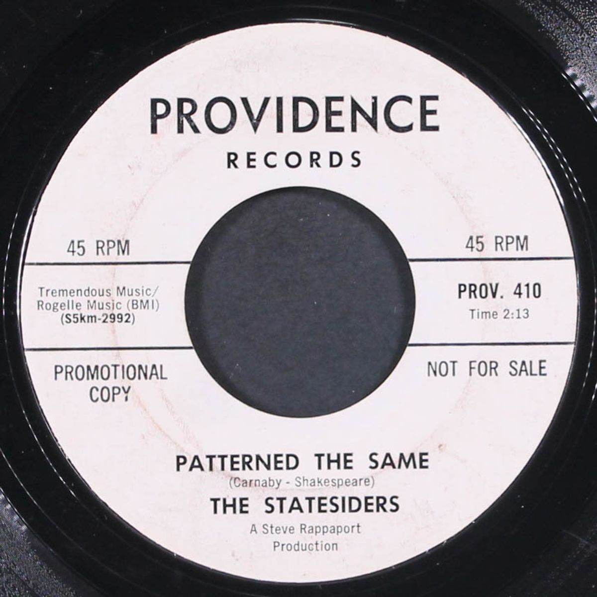 patterned the same / she belonged to another by STATESIDERS