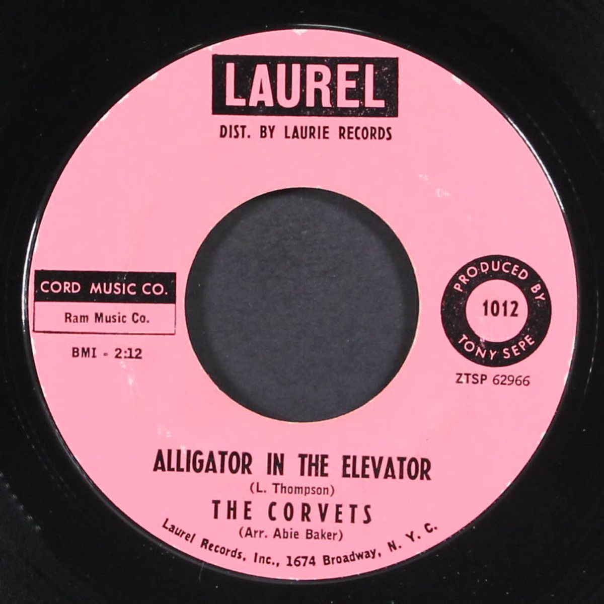 alligator in the elevator / so long by CORVETS